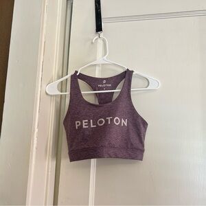 Peloton Women's Heathered Purple Crop Top